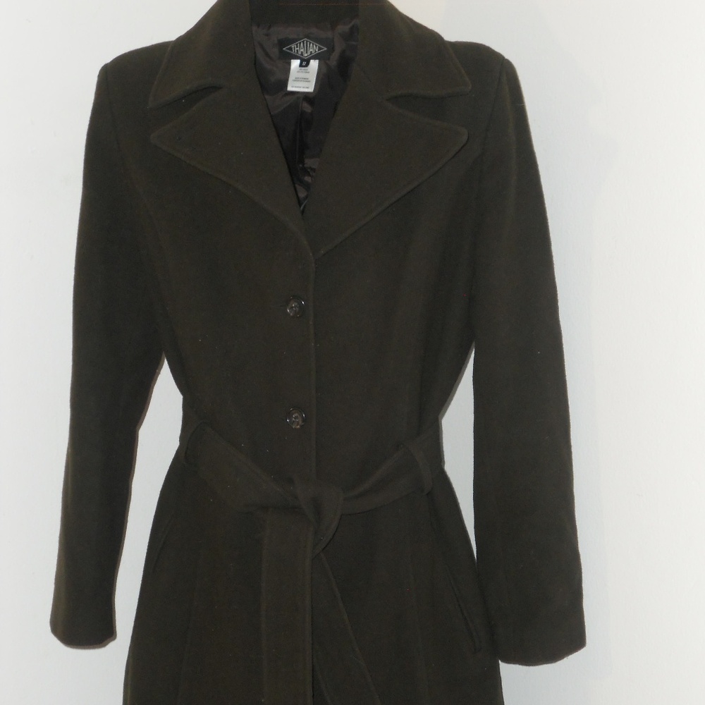 Thalian Brown Coat Size 12